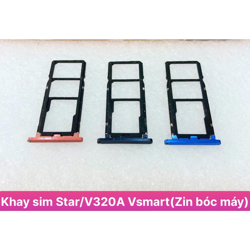 Khay sim Star/V320A Vsmart (Zin bóc máy)
