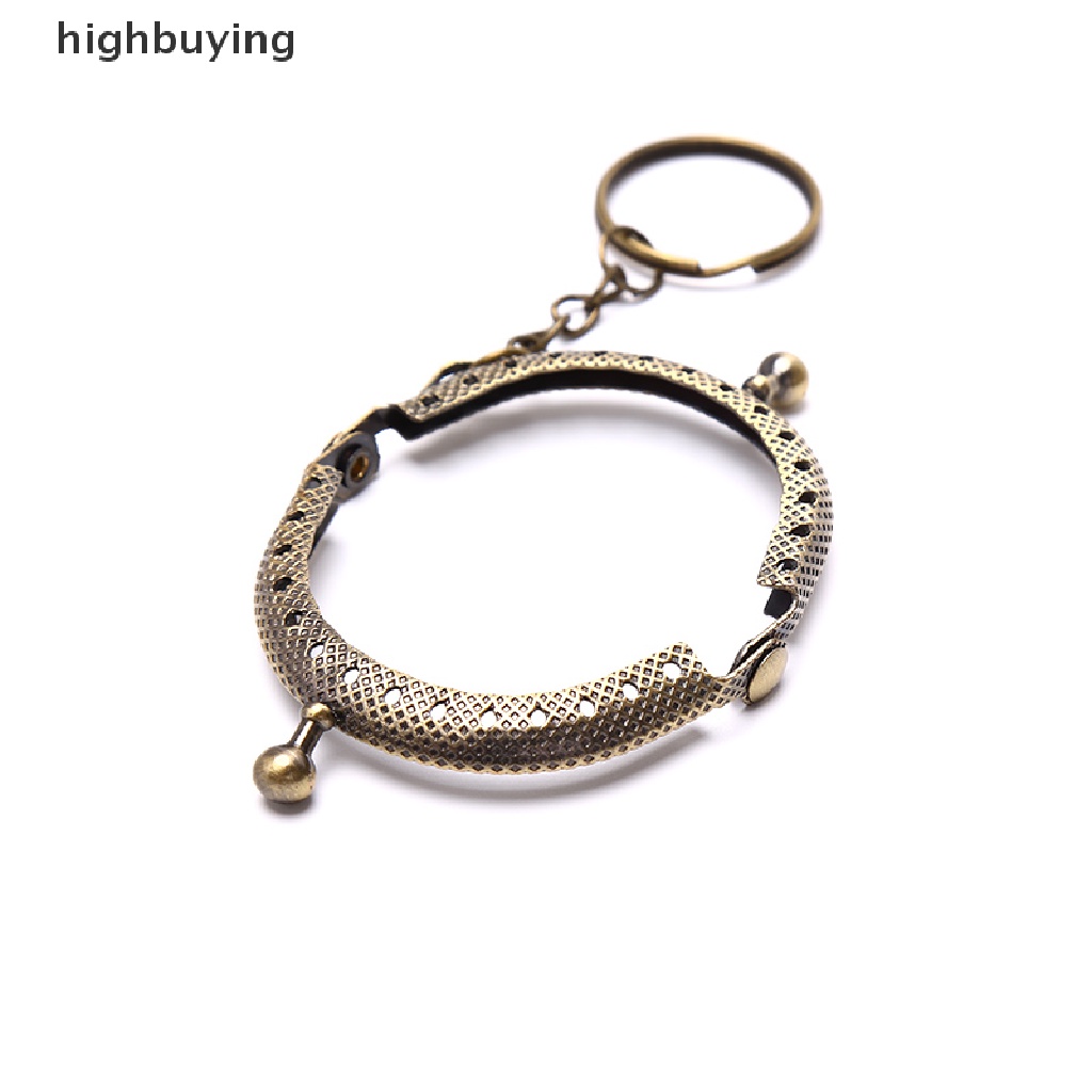 Set 1 Khung Kim Loại 5cm Dùng Để Làm Ví / Móc Khóa Tiện Dụng