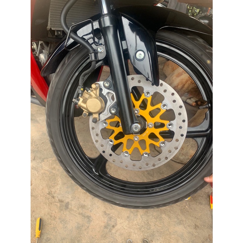 Pass bas trước Ex 150   đĩa 260/267mm heo zin theo xe 1Pis