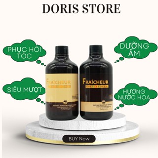 Dầu Gội Xả Dưỡng Ẩm Phục Hồi Hương Nước Hoa Fraicheur 500ml * 2 Siêu Mượt Chính Hãng
