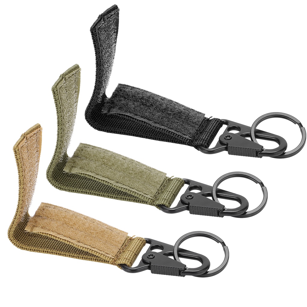 Có thể bán buôn Móc carabiner có dây đai treo móc khóa tiện dụng ngoài trời vermont055 Hàng giao ngay