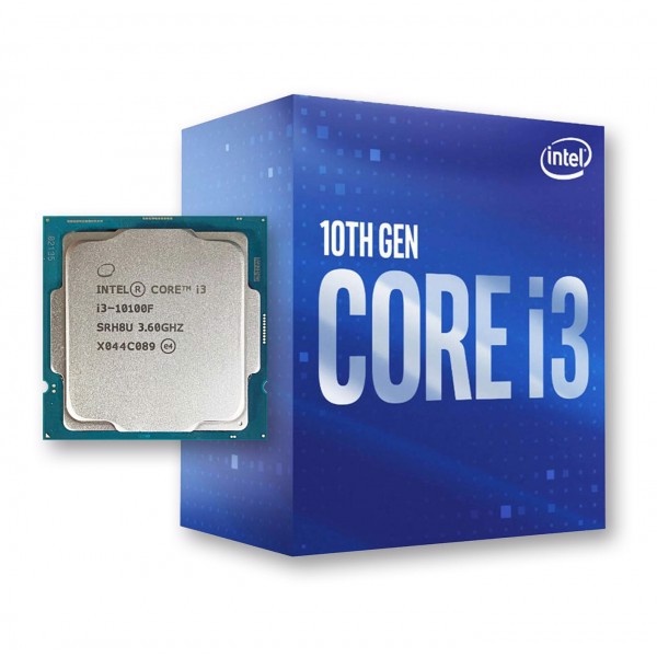 CPU INTEL I3 10100F  -TRAY