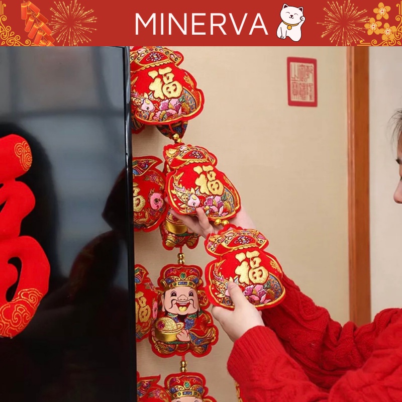 Dây treo Tết treo cửa nhà phong cách Trung hoa trang trí nhà cửa ngày Tết nhiều mẫu đa dạng
