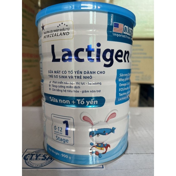 Sữa non tổ yến Lactigen optisure 1