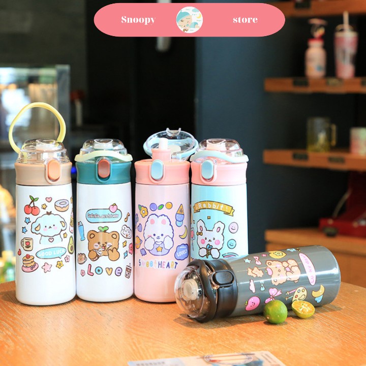 Bình Nước Giữ Nhiệt Cho Bé 500ml