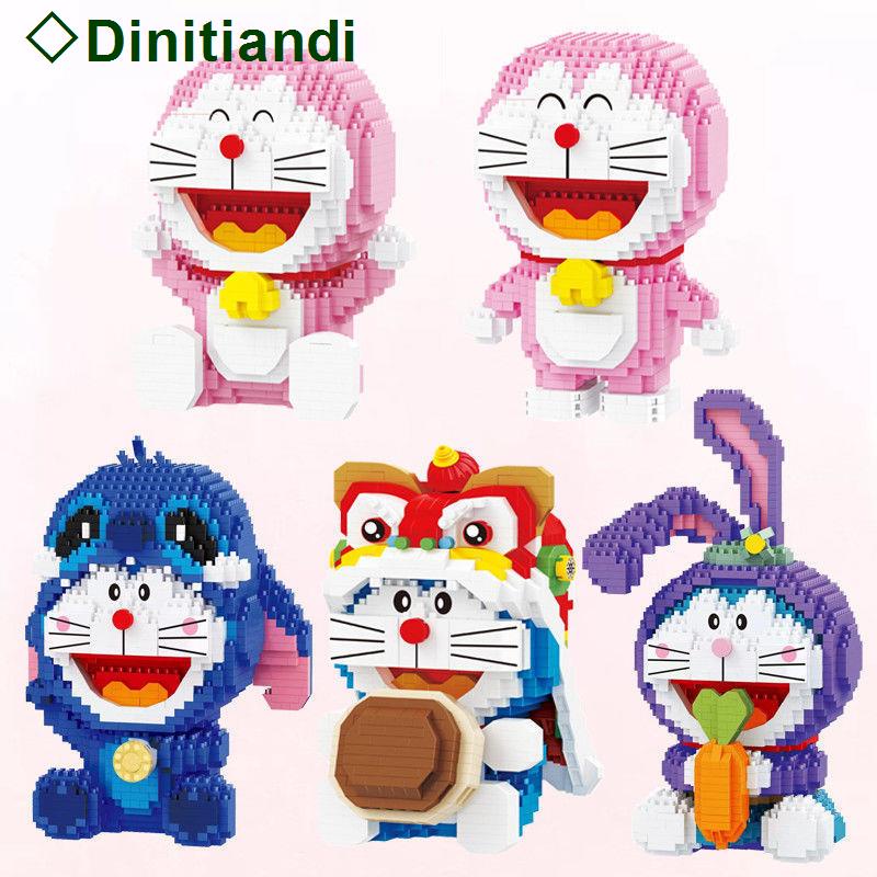 💥Sẵn sàng giao hàng🎊Tương thích với LEGO Micro-Granule ghép khối Tinker Bell Cat Disney Star Deludora Giấc mơ đồ chơi