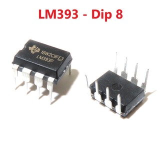 Lm393 dip 8 ic so sánh điện áp 393