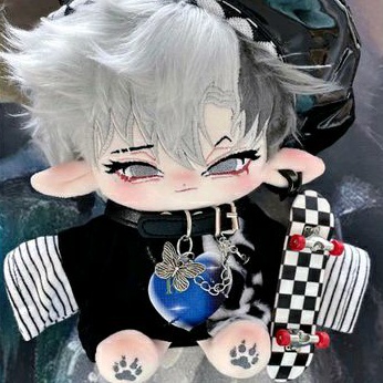 Trạch Dã - doll bông có xương 20cm kèm gift