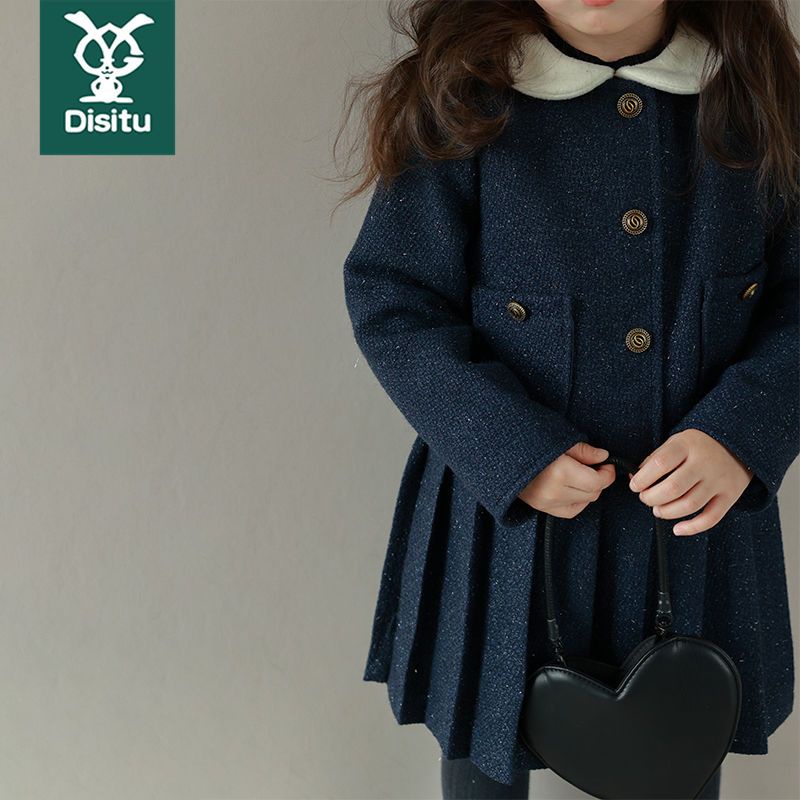 Áo Khoác Len Dáng Ngắn In Hình Thỏ Disney Thời Trang Mùa Đông 2022 Cho Bé Gái