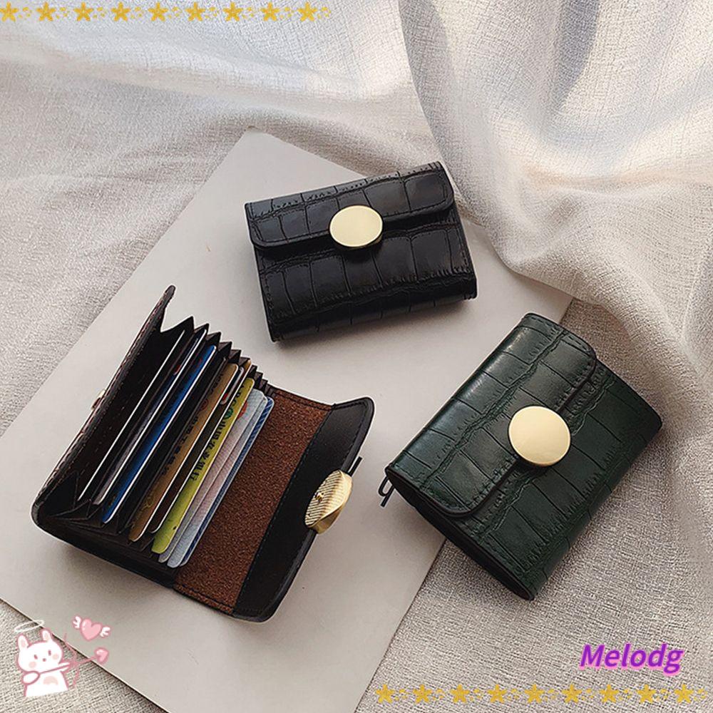 Ví Ngắn Đựng Thẻ Nhiều Ngăn Thiết Kế Sang Trọng