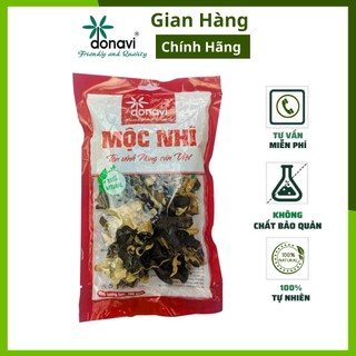 Mộc nhĩ khô Donavi 50g,100g - 100% tự nhiên, hàng công ty