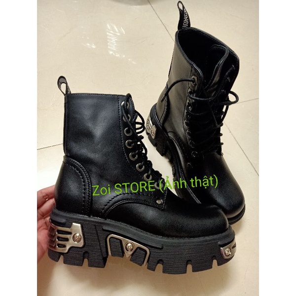 Boot ulzzang đế 6cm nạm đinh siêu chất
