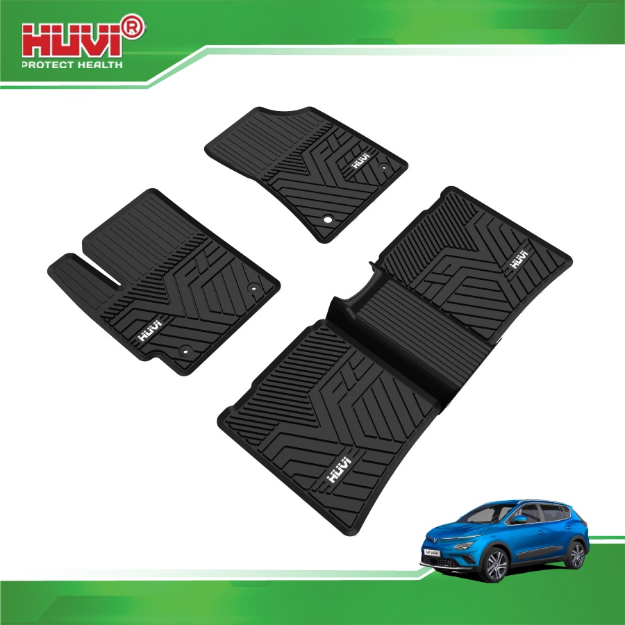 THẢM SÀN CAO CẤP HUVI NHỰA NGUYÊN SINH TPE 2D CHO VINFAST E34