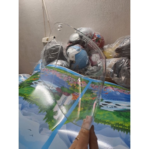 Kính thay thế mũ bảo hiểm nghành công an - kính thay thế mũ bảo hiểm hckt