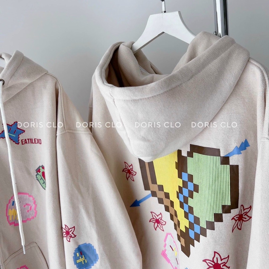 ÁO KHOÁC HOODIE KIỂU KHÓA KÉO IN HÌNH LEGO NHIỀU MÀU SẮC VẢI NỈ MỀM MỊN NÓN 2 LỚP THỜI TRANG HOT TREND. TP