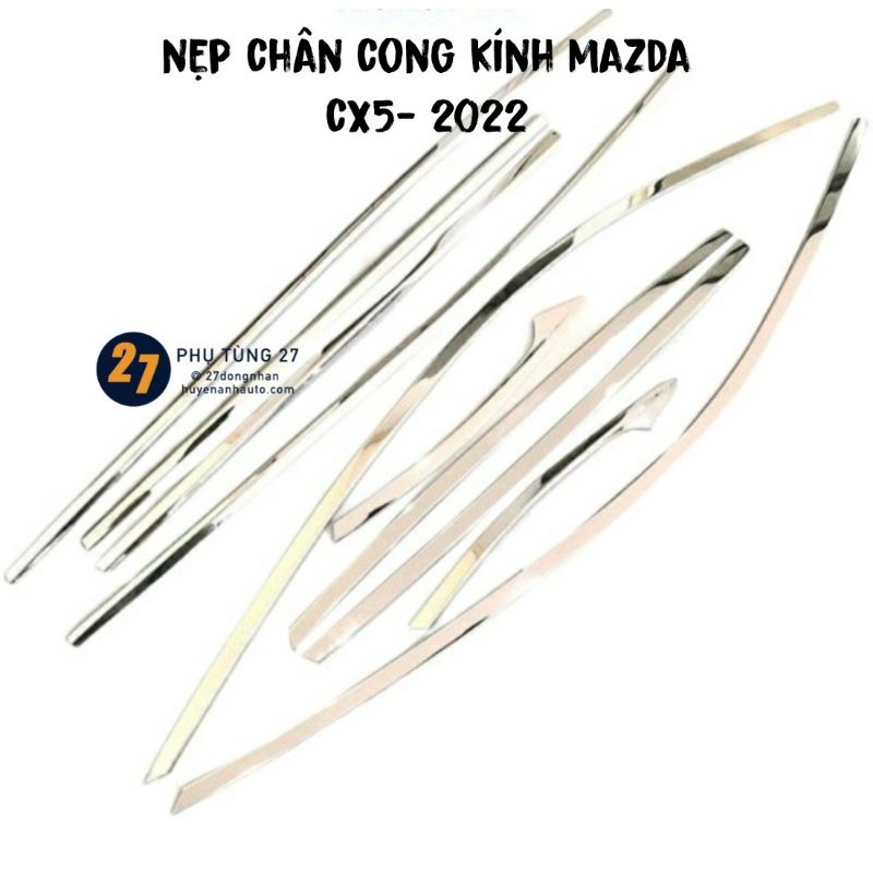 nẹp viền kính cho xe Mazda Cx5 2022