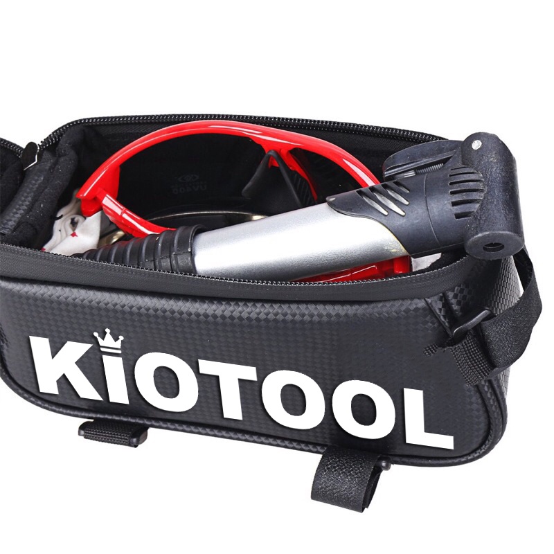 Túi xe đạp Kiotool treo gắn sườn xe chống nước cao cấp