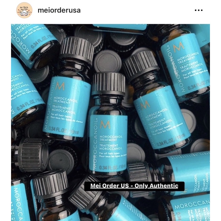 Tinh dầu dưỡng tóc MOROCCANOIL cho tóc nhuộm minisize 10ML