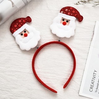 Bờm Noel. Băng đô cài tóc giáng sinh.