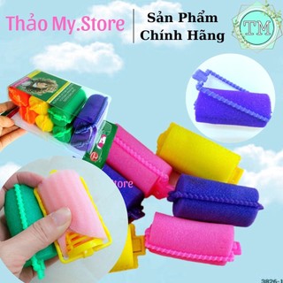 Lô mút cuốn tóc, luốn tóc, uốn tóc tạo kiểu đủ màu-cuốn tóc - Giao Màu Ngẫu Nhiên