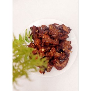 Thịt dê chay ( chân nấm) xá xíu/ngũ vị
