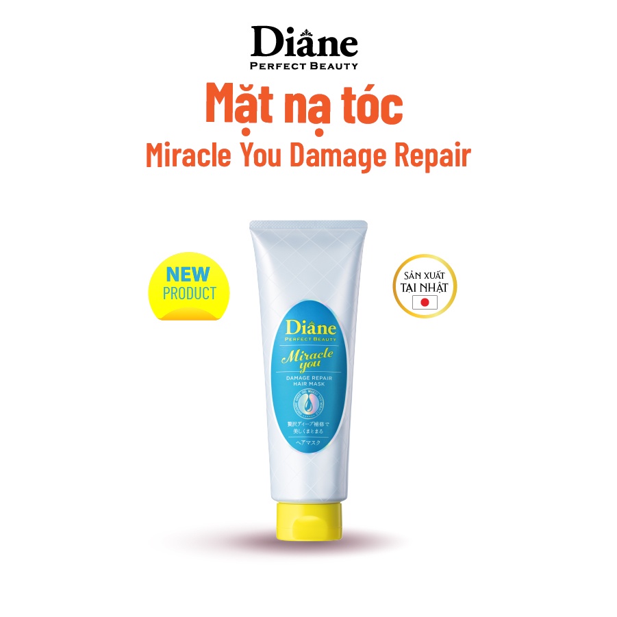 Mặt nạ tóc dành cho tóc nhuộm tẩy Diane Miracle You Damage Repair Hair Mask