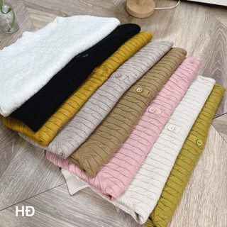 Áo len khuy cổ hàng QC