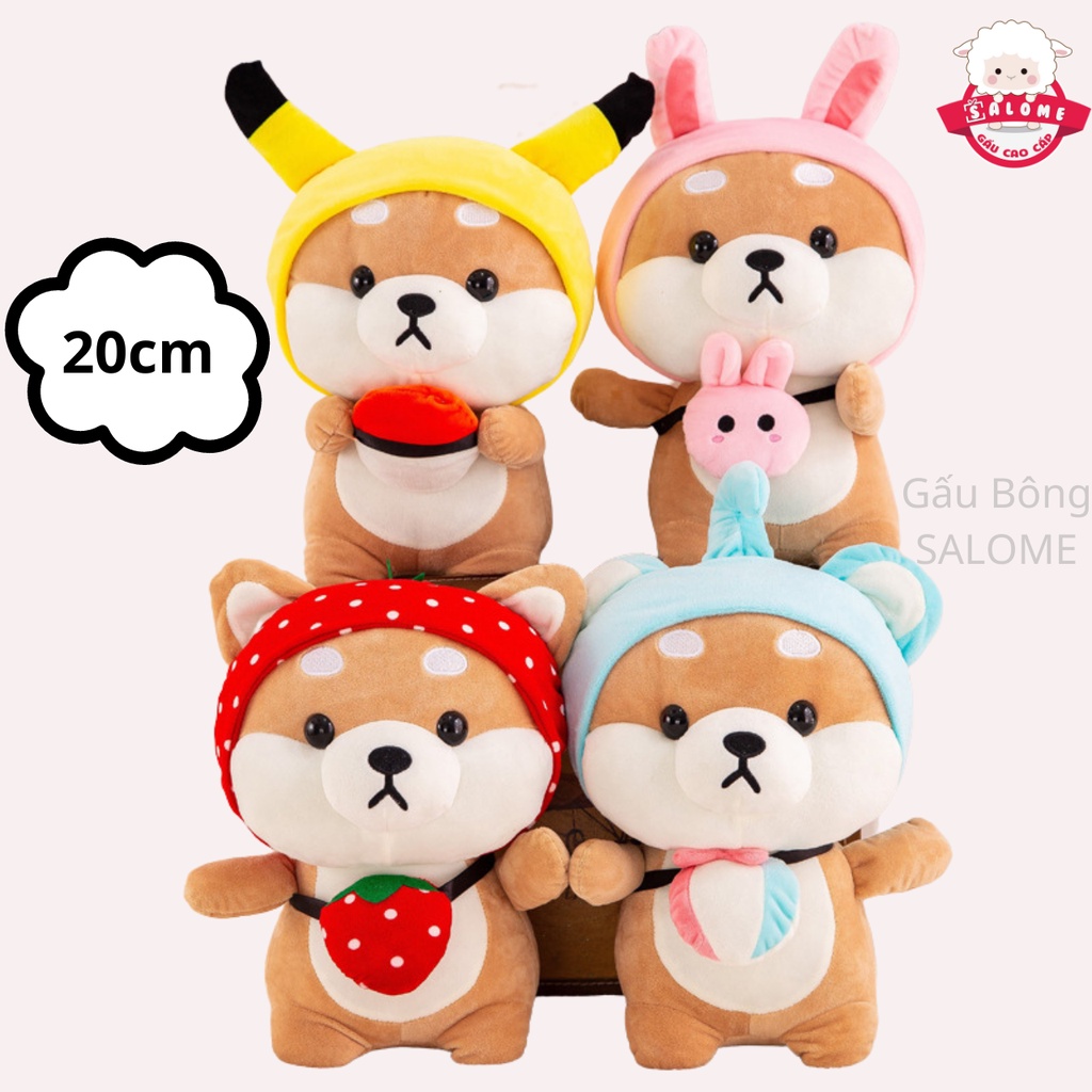 Gấu Bông Nhỏ Cute Đồng Gía Size 22cm TPHCM SALOME Cho Bé Trai Bé Gái , Qùa Tặng Lưu Niệm Dễ Thương