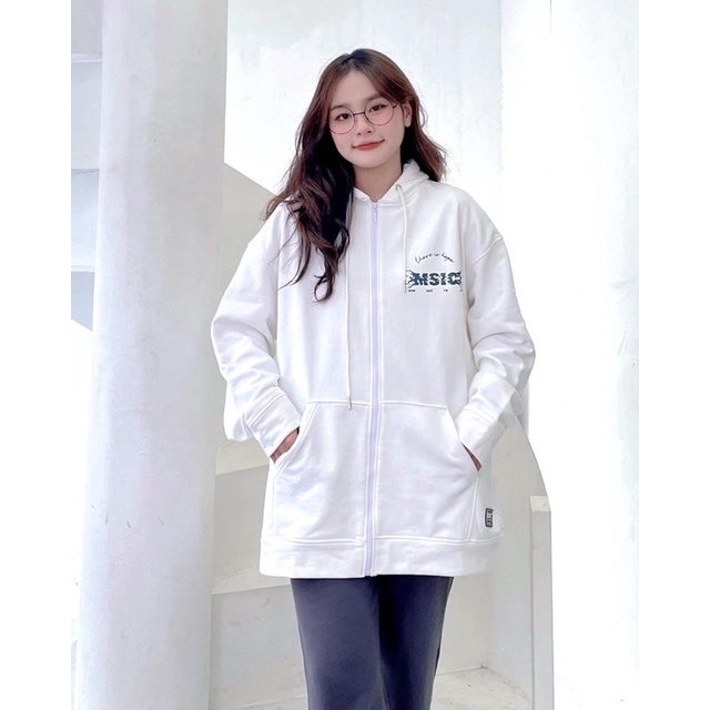 Áo Khoác MOM SAYS I'M COOL-Hoodie Zip-Local Brand Unisex- HOPE