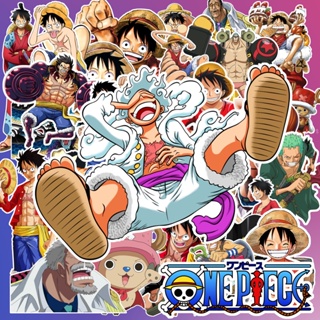 Hình ảnh [Set 50 Cái] Sticker anime One Piece chống thấm nước, sticker one piece, nhãn dán trang trí điện thoại,laptop - NB.039