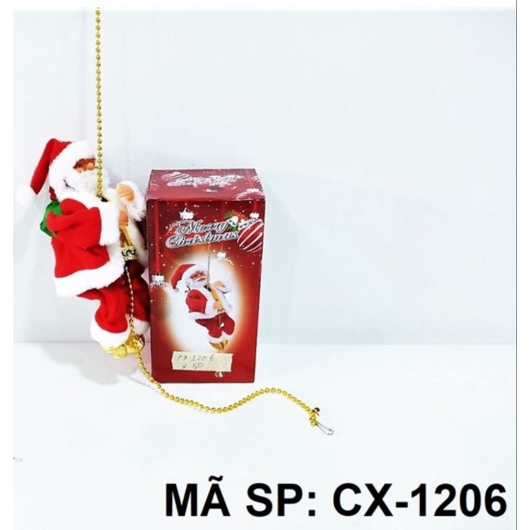 Ông già noen leo dây _Một món quà trang trí đáng yêu cho ngôi nhà