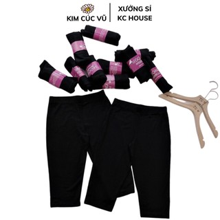 Quần legging đùi nữ siêu co giãn, Quần legging lửng thái - QUẦN NGỐ