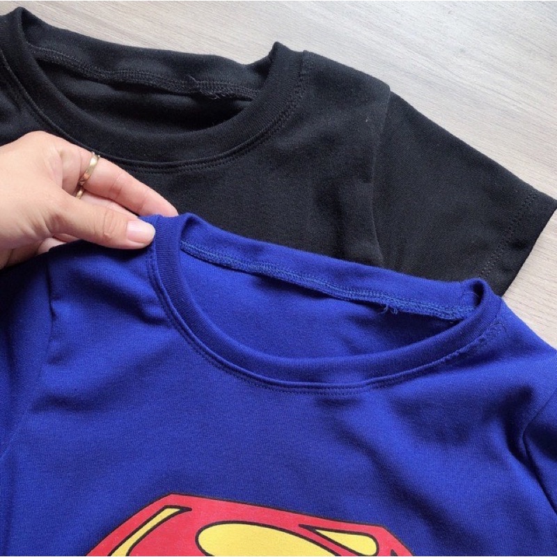 Áo croptop Siêu Nhân Super Man in hình 2 mẫu