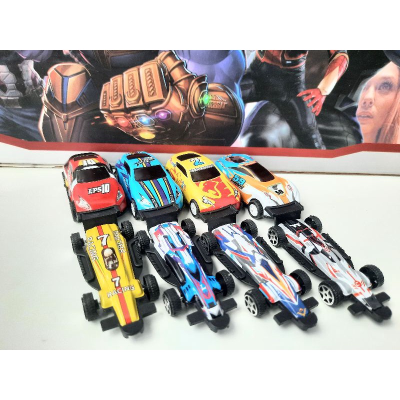 Xe đua công thức 1 bằng nhôm siêu đẹp nhiều màu sắc