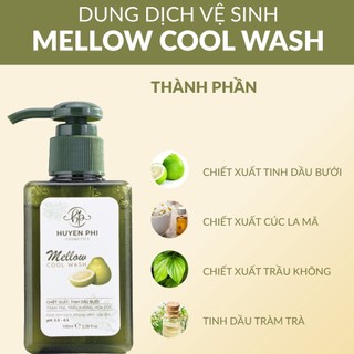 Dung Dịch Vệ Sinh Phụ Nữ MELLOW COOL WASH Huyền Phi