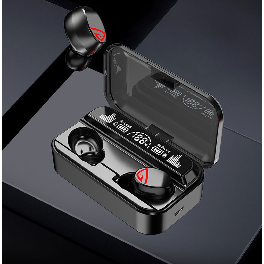 Tai Nghe Bluetooth S10 Pro - Pin 6-8 Tiếng - Âm Thanh Hay - Kiêm Sạc Dự Phòng