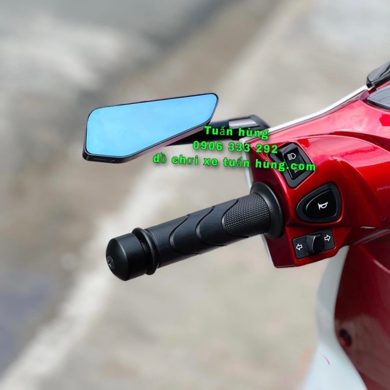 Kính chiếu hậu 744  gắn xe máy - gương xe máy - đồ chơi xe máy