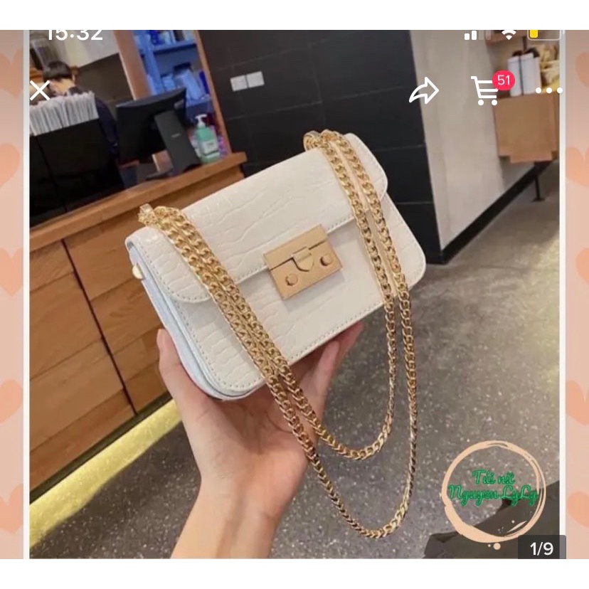 Túi  Nữ Đeo Chéo Đeo Vai Dáng Xinh Túi xách nữ đẹp Thời Trang Đi Chơi Dự Tiệc Phong Cách Hàn Quốc - TDC258 | BigBuy360 - bigbuy360.vn