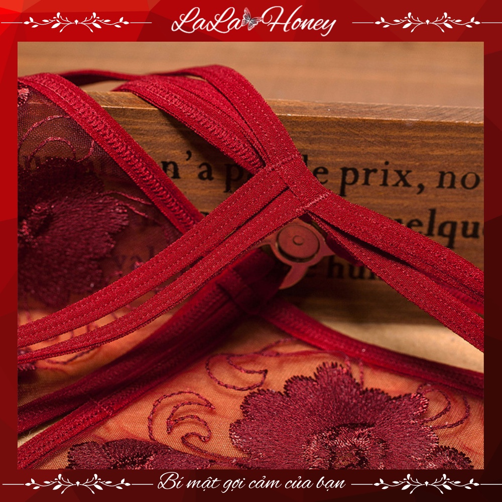 Quần Lót Lọt Khe Hở Xẻ Đáy Dây Hông Ren Sexy Nữ, Quần Xì Quần Chip Sịp Lọt Khe Không Đáy Sexy Nữ - LALA HONEY