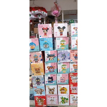 Combo 5 hộp Lego các hình ngộ nghĩnh đáng yêu cho bé.