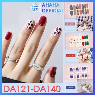 Nail Wraps Set Dán móng tay 14 miếng nhiều mẫu DA121-140