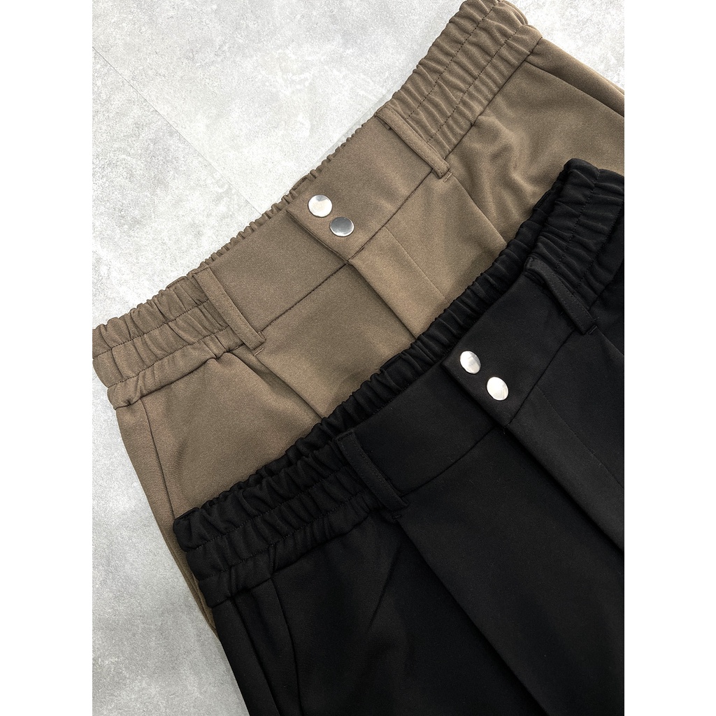 Quần tây âu 2minutes lưng thun ống suông Unisex