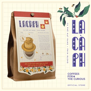 Cà phê nguyên hạt cà phê xay sẵn lacàph phin blend bao bì tết 2023 phiên bản giới hạn 250g