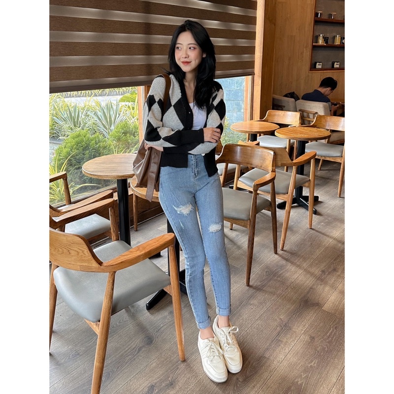 Quần Jean Ôm VN - Trơn - FD