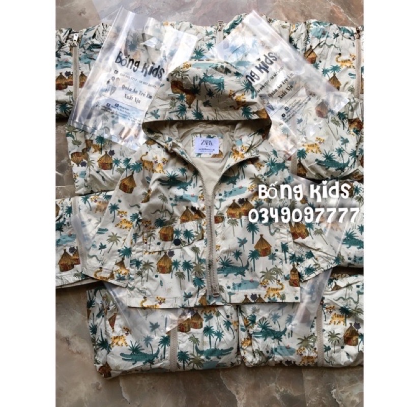(Thanh Lý) Áo khoát gió Zara 12-18 month