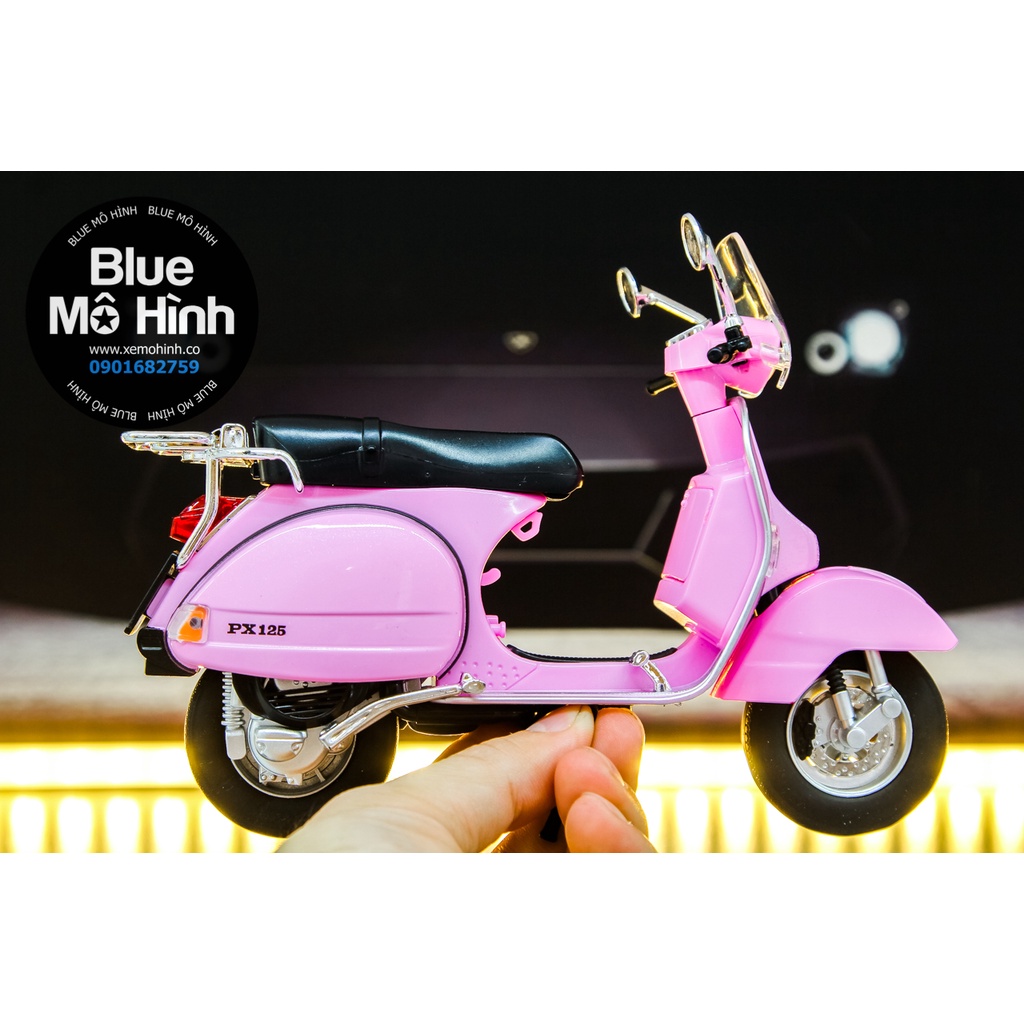 Xe mô hình mô tô Vespa PX 125 1:12
