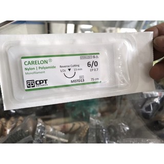 Chỉ phẩu thuật nylon 4/0,3/0,5/0,6/0,7/0(1sợi)