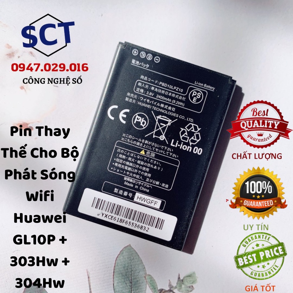 Pin thay thế Bộ phát Wifi Huawei Pocket wifi 303HW, 304HW, GL10P