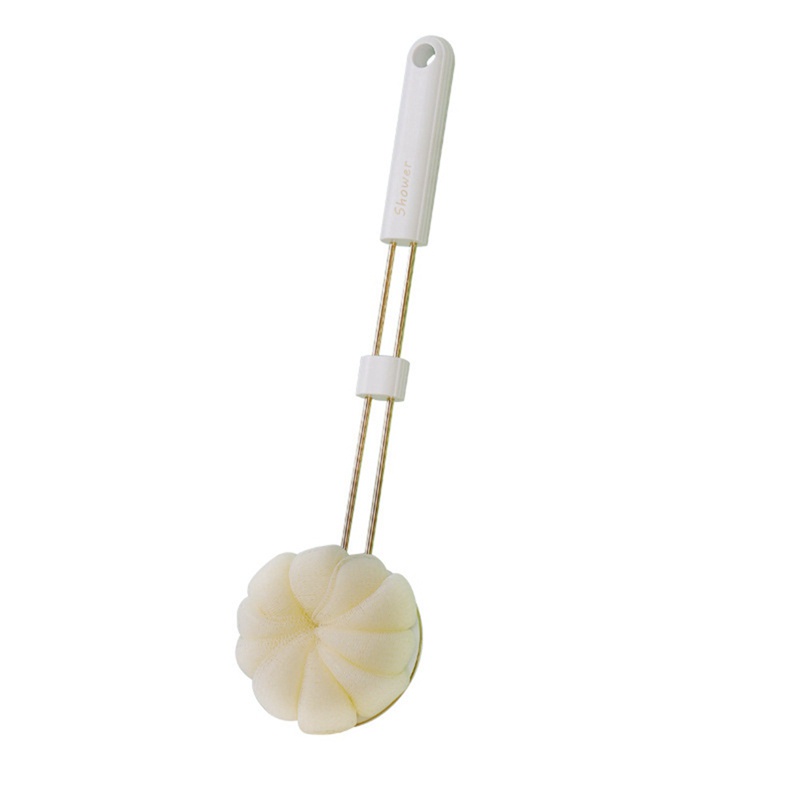 Bàn Chải Chà Lưng Tay Cầm Dài Bằng Lông Mềm Mại Tiện Dụng Cho Phòng Tắm