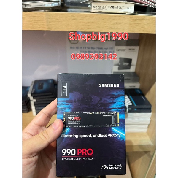 Ổ cứng SSD Samsung 990 Pro 1TB 2TB - M.2  NVMe 2280 - Bảo hành 5 năm